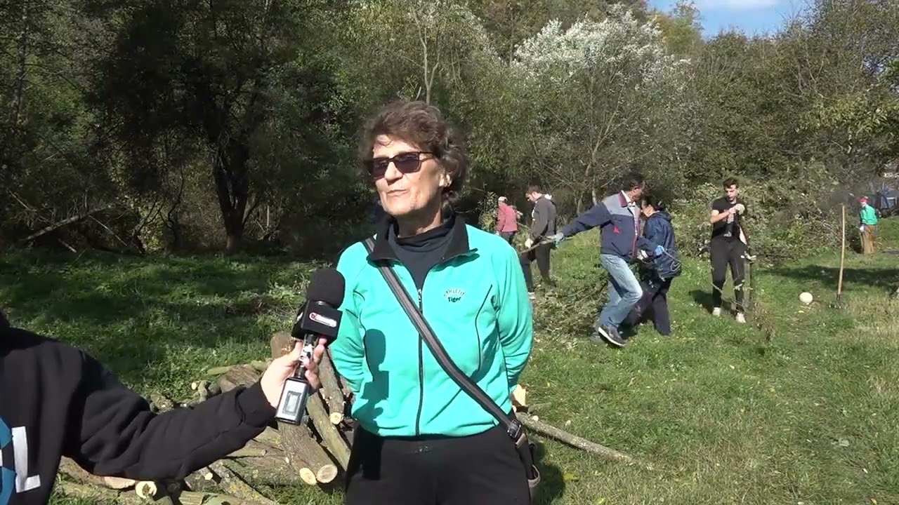 Akcija čišćenja u naselju Milatovac, oktobar 2022.