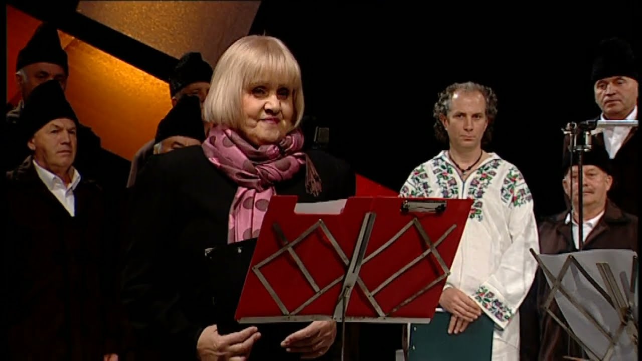 Drumul lui Leşe cu Rodica Mandache şi Corul Bărbătesc din Flămânzi (@Arhiva TVR)