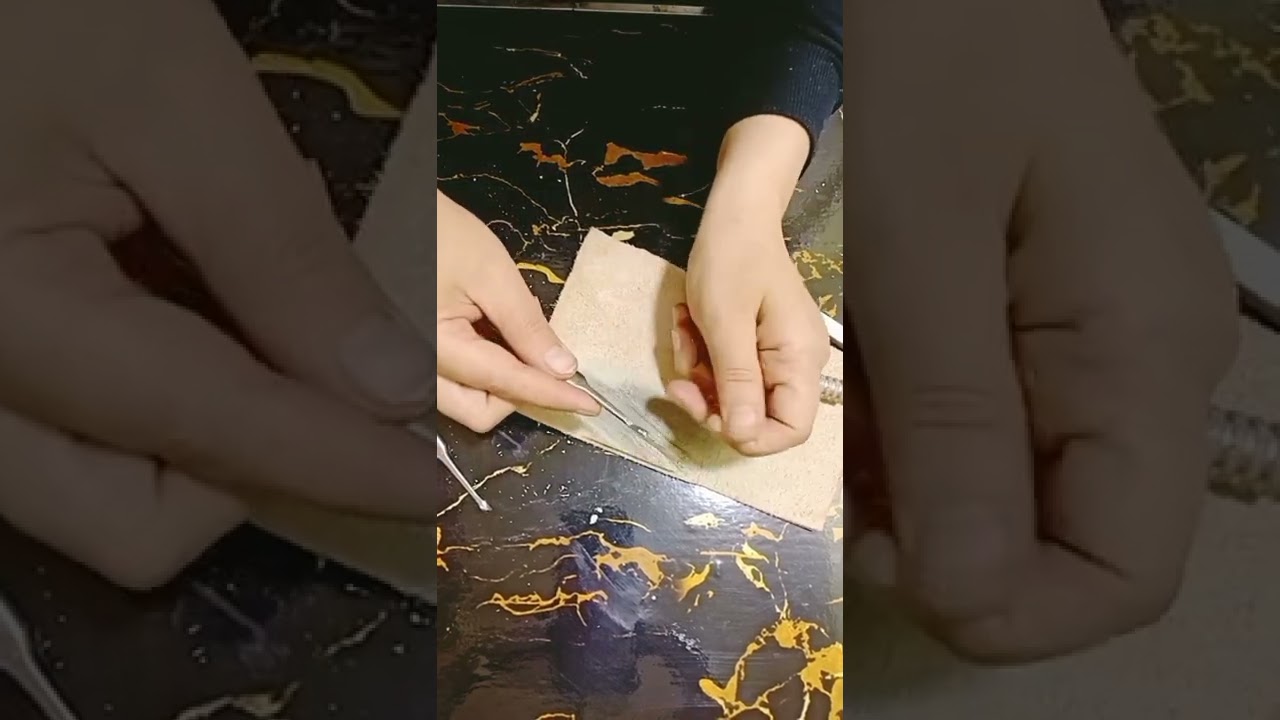 تلميع وسن ادوات الجلد للحفاظ عليها اطول مده  sharpening leather tools to keep them longer