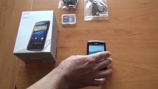 Acer  Liquid Z110 Smartphone , Unboxing  e Review : Portugues-Brasil.