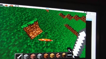First experiments with Minecraft and Raspberry PI