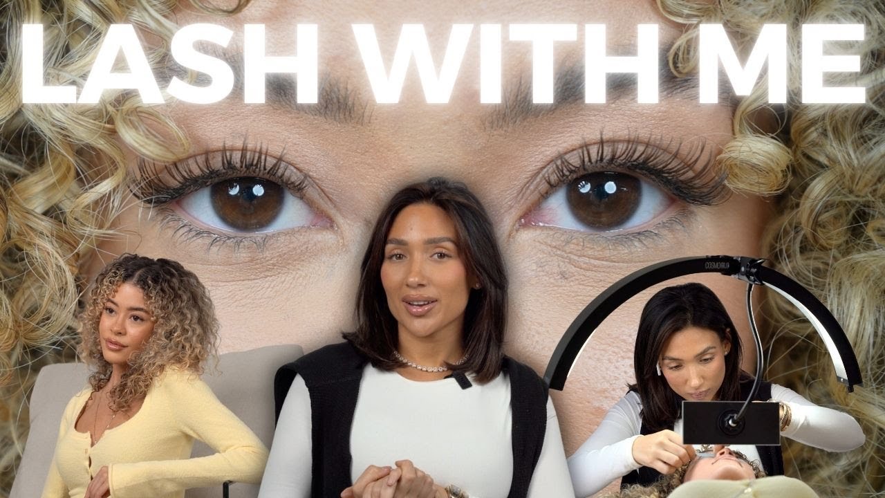 Lash With Me: How to Create a Natural Wispy Set for beginners!