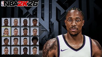 NBA 2K26 Best Demar Derozan Face Creation