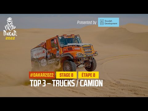 Trucks Top 3 presented by Soudah Development - Stage 8 - #Dakar2022