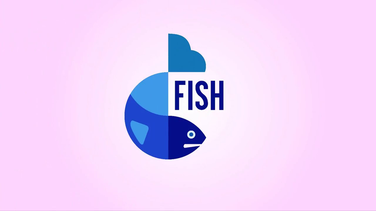 how to design abstract fish logo | Adobe Illustrator | logo Design  (Train Your Brain)