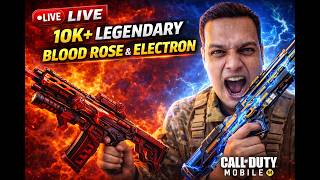 🔴 LIVE 10K+ Legendary MP | AR &amp; Sniper Hardpoint &amp; SnD 🔥 | Solo Rank Push #codm #callofduty