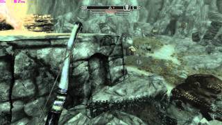 MSI Afterburner recording Test, Skyrim Angry Giant