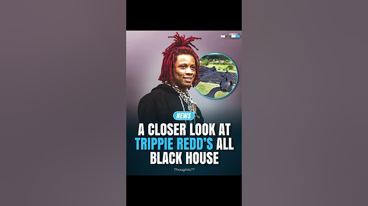 Trippie Redd’s DARK Mansion Tour Will Leave You Speechless! #trippieredd #dark #mansion #shorts