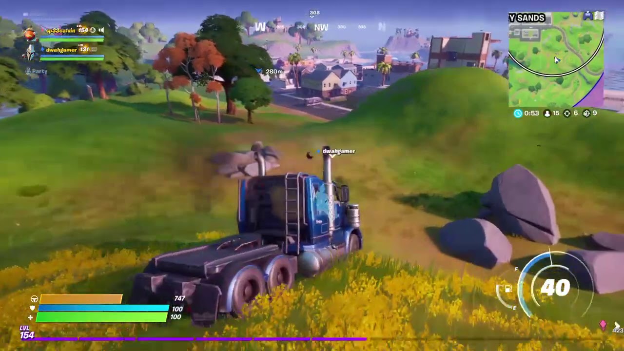 Fortnite Truck Strat Youtube