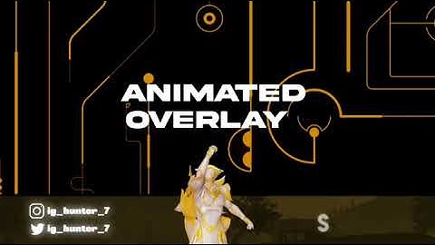 PUBG/BGMI 3D ANIMATED OVERLAY FOR CHANNEL - #3danimation