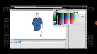Adobe Flash Professional CS6 (Adobe Animate) Ran On GameHub No WinLator 