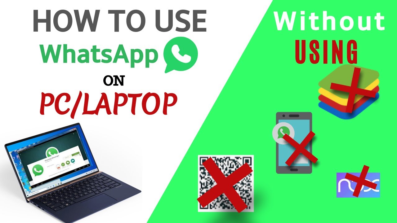 how to use whatsapp in desktop without bluestacks how to use whatsapp in desktop without bluestacks