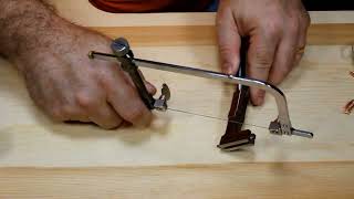 Using Jump Ring Coil Holding Pliers