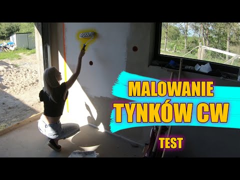 Wideo: Malowanie Na Suchym Tynku: Jak To Się Robi