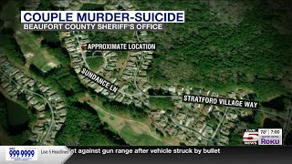 VIDEO: Deaths of Beaufort Co. couple ruled murder-suicide, deputies say