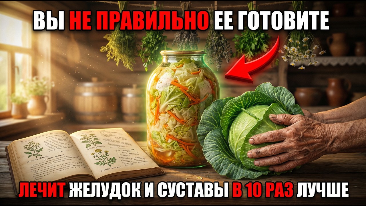 90% людей ЗРЯ ГУБЯТ пользу капусты: почему врачи МОЛЧАТ про это лекарство