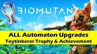 BIOMUTANT | ALL Automaton Upgrades | Toytinkerer Trophy & Achievement Guide screenshot 4