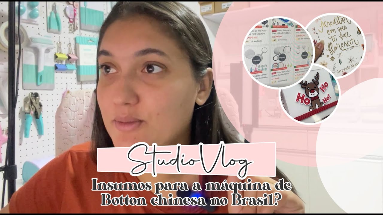 Insumos para a máquina de Botton chinesa no Brasil? | perrengue com transportadora #rotinadetrabalho