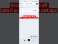 Account sync is off turn it on in Account settings #shorts #ytshorts #youtubeshorts #shortvideo