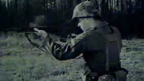 Rifle 5.56mm, XM16E1, Operation and Cycle of Functioning Part 1