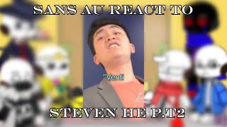 Sans au react to Steven He ||2/3||