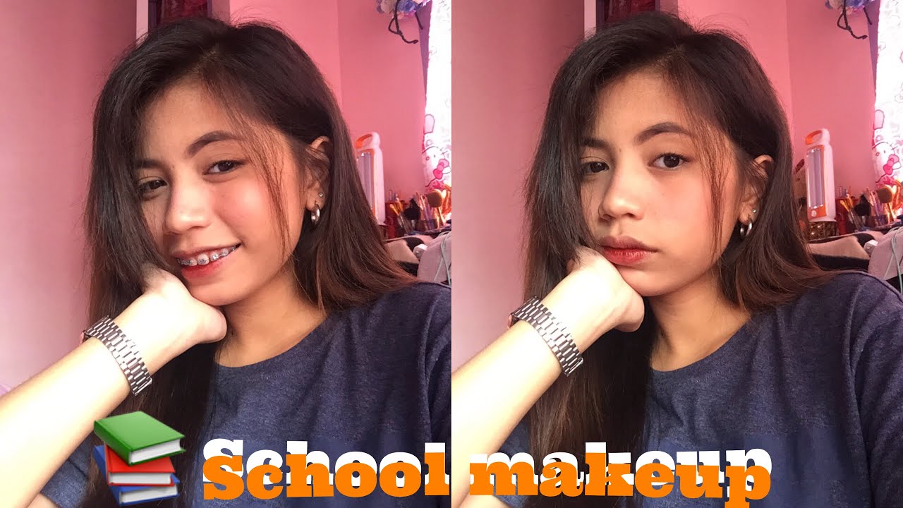 AFFORDABLE SCHOOL MAKEUP LOOK 2019 (all items under 150 pesos)