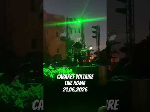 Cabaret Voltaire live in Roma 21.06.2026