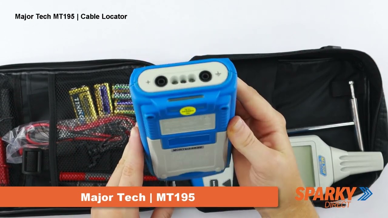Major Tech MT195 Cable Locator YouTube