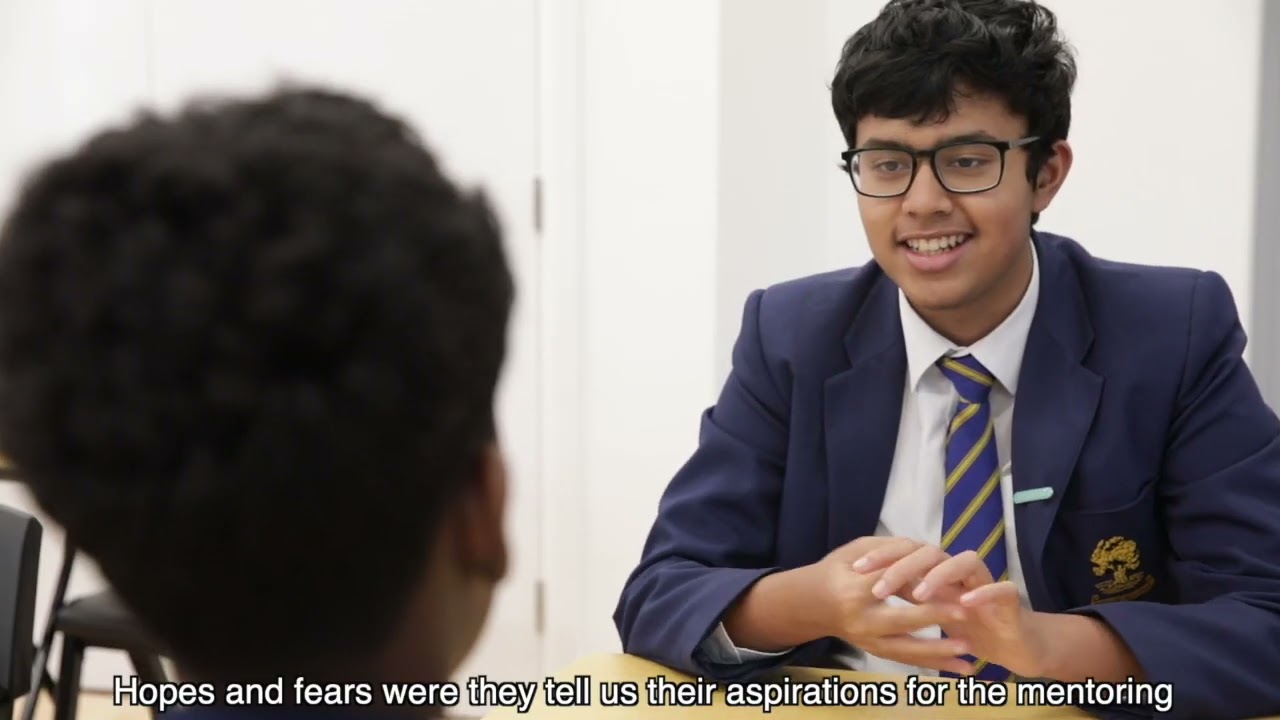 BEING A PEER MENTOR | FYA Peer Mentoring Programme Fitzrovia Youth in Action | William Ellis School