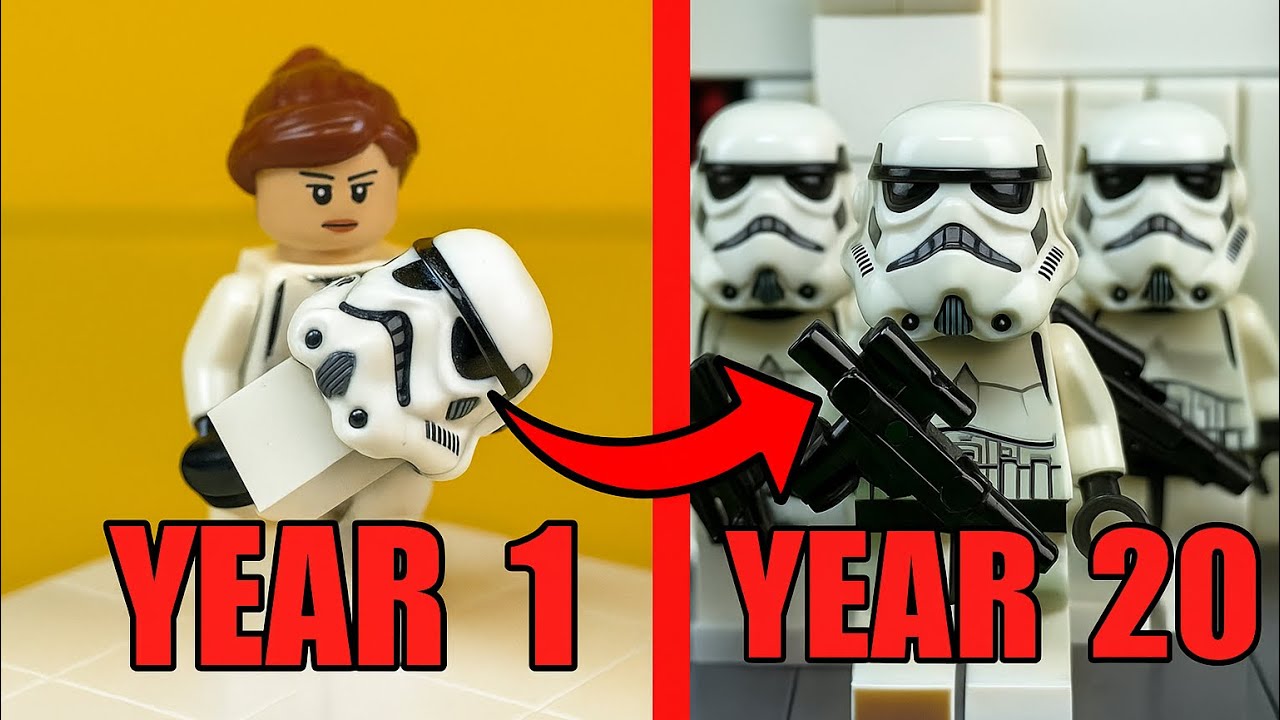 The LIFE of a STORMTROOPER in LEGO