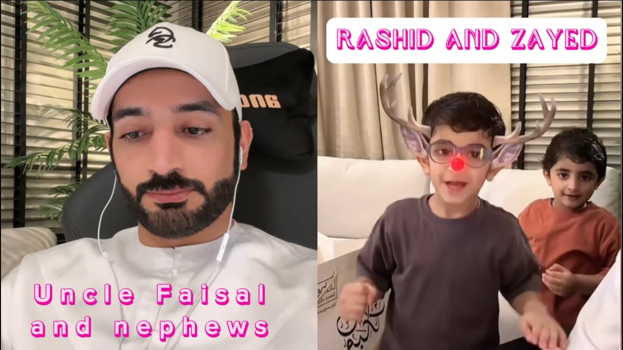 Uncle Faisal and nephews Rashid and Zahed - YouTube