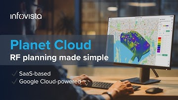 Infovista Planet Cloud: The end of complex wireless network design?