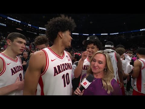 Arizona's Koa Peat Interview after Winning 2026 Phillips 66 Big 12