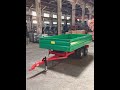 Tractor Hydraulic Dump Trailer 2500kgs for farm transportation