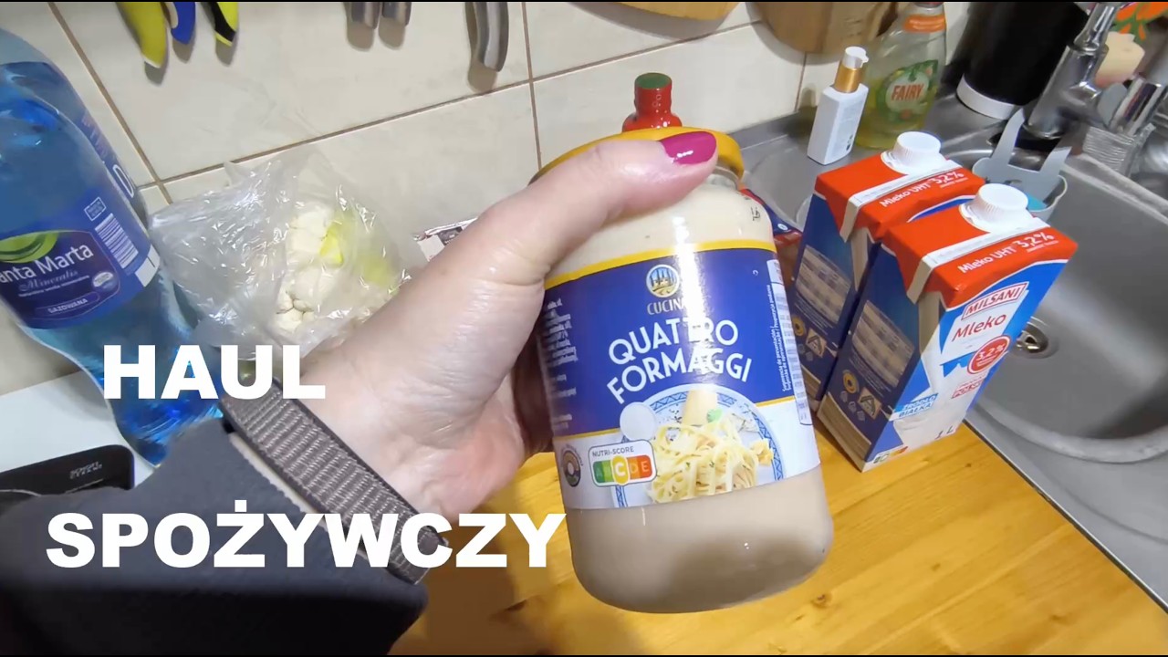 HAUL SPOŻYWCZY. NIE POWINNAM BYŁA IŚĆ GŁODNA DO SKLEPU