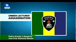 Police Arrest 3 Suspect Over UNIBEN Lecturer Assassination |News Across Nigeria| screenshot 1