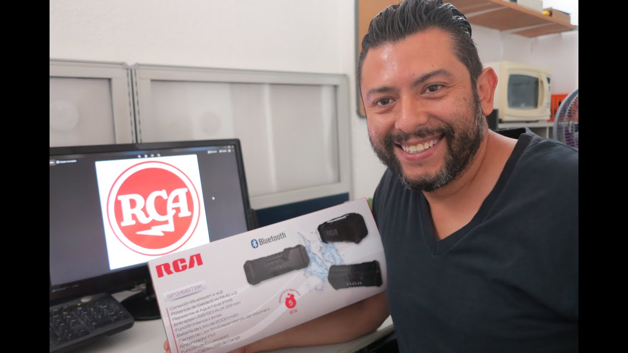 🔊Sistema de Audio Portátil RCA Bluetooth SP316BTBK por menos de 💰$1000  MXN - YouTube