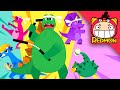 Dinosaur Defense song | Dinosaur songs | Nursery Rhymes | REDMON