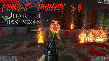Project Brutality 3.0 - Quake 2 PSX Reborn | MAP03: Security Complex | 4K/60