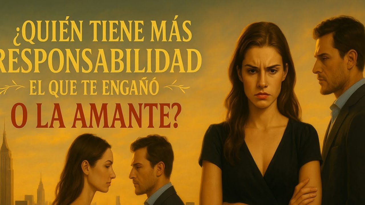 Quién tiene más responsabilidad en el engaño el que engañó o la amante ...