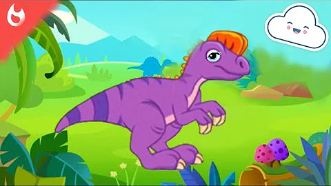 ДИЛОФОЗАВР | Мультики про динозавров 🌿🦕⚡️