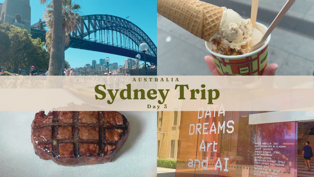 Sydney Travel Vlog 🇦🇺 | Day 3: Ferry Tour, Museum, Steak Dinner