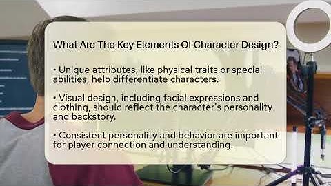 What Are The Key Elements Of Character Design? - Video Gamers Vault