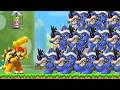 What Happens When Bowser fights against 999x Dark Bowsers (HD)