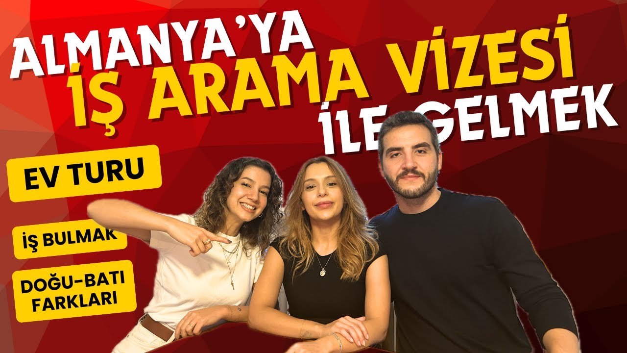 ALMANYA'DA İŞ ARAMA VİZESİ | Düsseldorf 2+1 Ev Turu