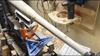 #Woodturning the walking stick, continued...