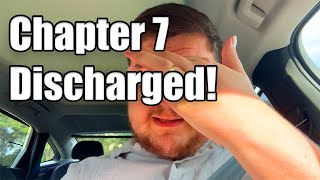 My Chapter 7 Bankruptcy Update, It's Finally Been Discharged! | 60 Days After 341 Meeting