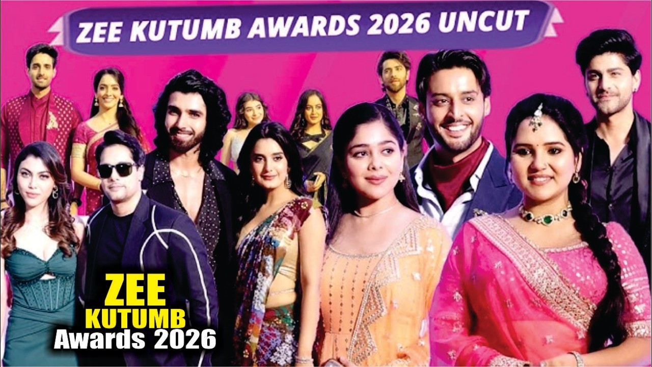 ZEE Kutumb Awards 2026 | Jagadhatri | Vasudha | Jaane Anjaane Hum Mile | Tum Se Tum Tak