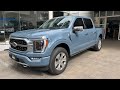 Ford lobo platinum 2023 azul