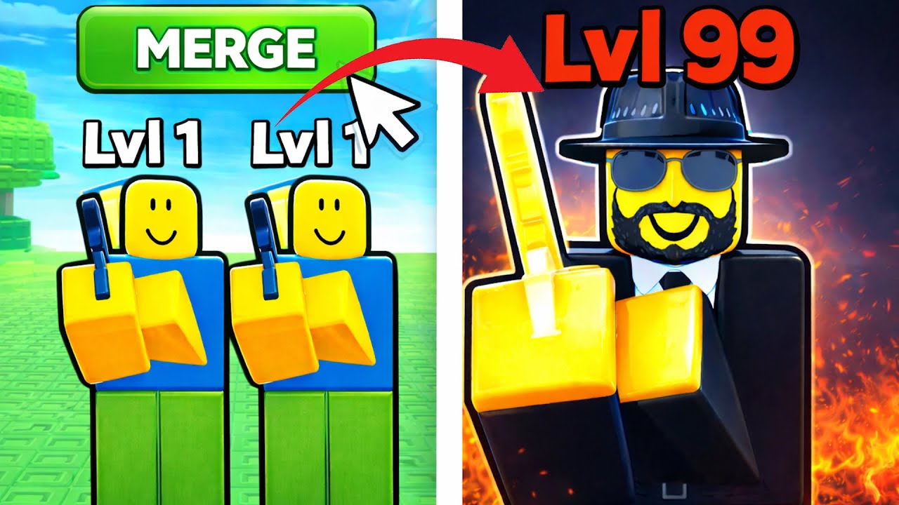 I Built an MAX LEVEL Army in Roblox Merge Your Army...